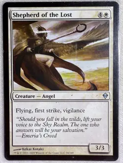 MTG - Shepherd of the Lost - Zendikar - 034/249 - EN - NM - Image 1