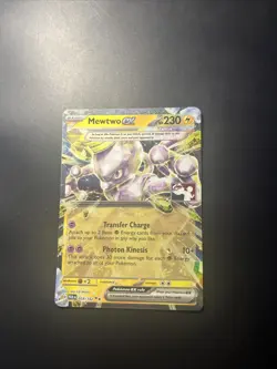 STAMPED Mewtwo ex 058/182 Prize Pack Series Pokemon Cards Holo Mint / NM Promo - Image 1