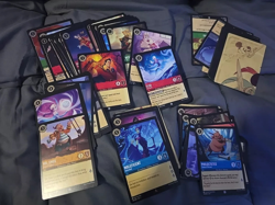 Disney Lorcana First Chapter Lot of Bulk Cards 76 Commons/Uncommon/ 10 Rares - Image 1