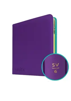 Vault X - SV6 - 12 Pocket - Scarlet Violet - Zip Trading Card Binder Unlimited - Image 1