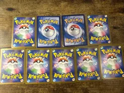 Japanese Pokemon Cards Lot of 9- EX Double Rare - Pokemon Japan Chinese Mew - Image 5