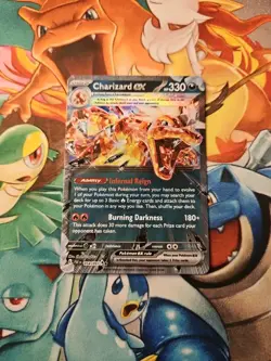Pokemon Card Charizard EX Scarlet & Violet Paldean Fates 054/091 Double Rare 2 - Image 1