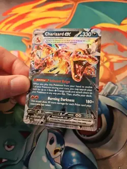 Pokemon Card Charizard EX Scarlet & Violet Paldean Fates 054/091 Double Rare 2 - Image 5