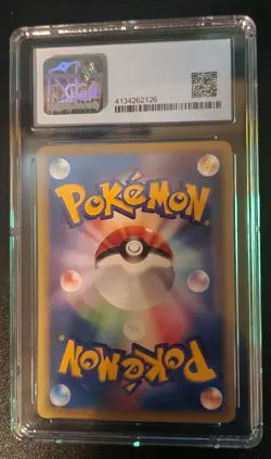 CGC Pristine 10 Annie's Espeon Limited Edition vs 2002 JP Pokemon Card 007/018 - Image 2