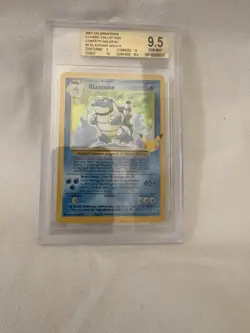 2021 Pokemon Celebrations Classic Blastoise 2/102 Holo BGS 9.5 Gem Mint - Image 1
