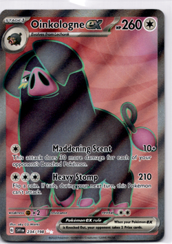 Oinkologne ex SV01: Scarlet & Violet Base Set - Pokemon Near Mint - Image 1