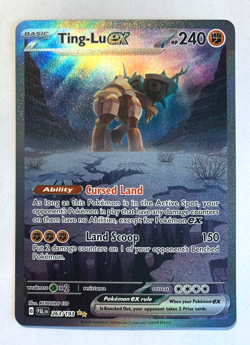 Pokemon Paldea Evolved - TING-LU EX SPECIAL ILLUSTRATION RARE - 263/193 - NM/M - Image 1