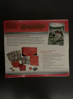 SEALED - Pokemon Scarlet and Violet Base Elite Trainer Box ETB (Koraidon) art - Image 2