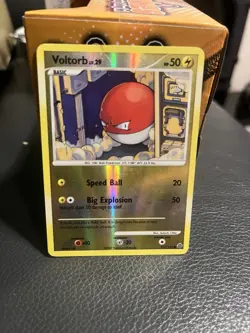 Pokemon TCG Secret Wonders #117/132 Voltorb Reverse Holo Lightly Played - Image 1