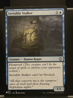 Invisible Stalker NM The List Mystery MTG Magic Card - Image 1