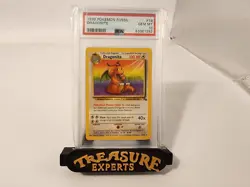 1999 Pokemon Fossil #19 Dragonite PSA 10 Gem Mint - Image 1