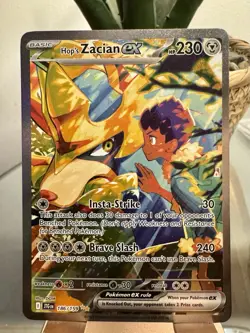 Hop's Zacian EX 186/159 Special Illustration Rare Journey Together Pokemon TCG - Image 1