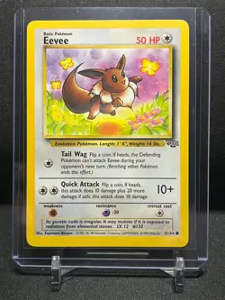 Eevee 51/64 Pokemon 1999 Jungle - LP - Image 1