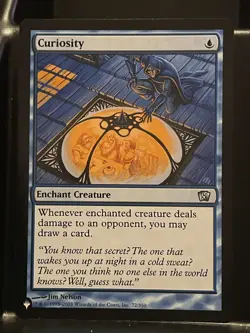 Curiosity 8th Edition Regular NM The List Mystery MTG Magic Card - Image 1