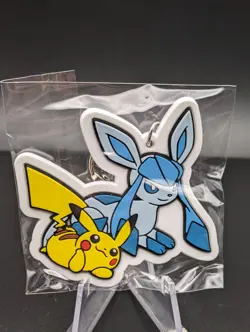 Glaceon and Pikachu Keychain Pokemon Holiday Calendar 2023 - Sealed - Image 1