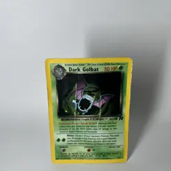 Pokemon Dark Golbat 7/82 Team Rocket Holo Unlimited Edition LP - Image 1