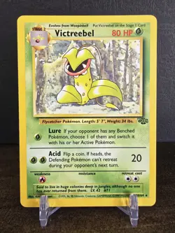 Victreebel 30/64 Jungle Unlimited *Rare* Pokemon Card TCG Non Holo LP Vintage - Image 1