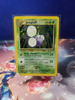 [C] 2000 Jumpluff 7/111 Neo Genesis Holo Rare WOTC Pokemon TCG MP - Image 1