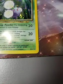 [C] 2000 Jumpluff 7/111 Neo Genesis Holo Rare WOTC Pokemon TCG MP - Image 3