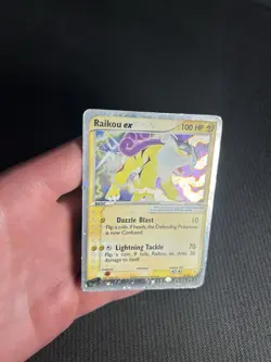 Pokemon TCG Raikou ex 92/95 Team Magma vs Team Aqua Holo HP - Image 5