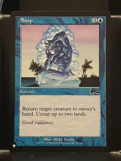 Snap Urza's Legacy Regular NM The List Mystery MTG Magic Card - Image 1