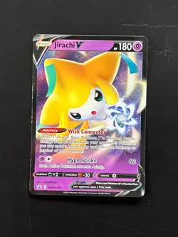 Jirachi V SWSH299 Black Star Promo Holo Rare Collection box set Pokemon Card - Image 1