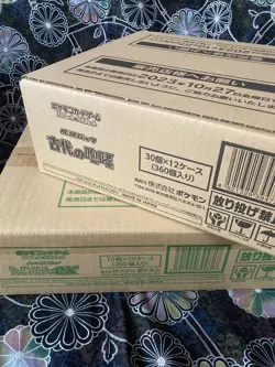 CASE Shiny Treasure ex sv4a & Ancient Roar sv4K Total 32 SEALED BOX IN OUR HANDs - Image 3