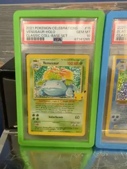 PSA 10 2021 Pokemon 25th Celebrations Charizard Blastoise Venusaur - Image 4
