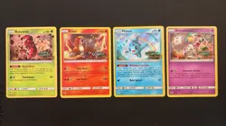 Sun & Moon Cosmic Eclipse Staff Card Pack - Complete Set Of 4 Pokemon TCG - Image 1