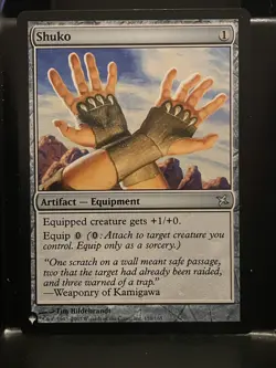Shuko Betrayers of Kamigawa Regular NM The List Mystery MTG Magic Card - Image 1