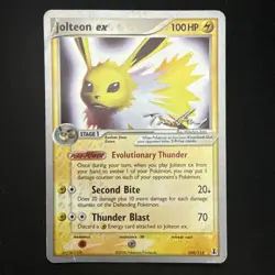 Pokemon TCG Jolteon EX World Championships 2007 MP/HP Free Shipping - Image 1