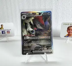 N's Zoroark Ex 185/159 Sv09: Pokemon Scarlet & Violet Journey Together Holo - Image 1