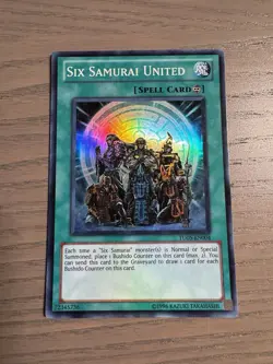 YU-GI-OH Six Samurai United TU05-EN004 Super Rare NM - Image 1