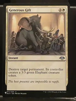 Generous Gift Modern Horizons Regular NM The List Mystery MTG Magic Card - Image 1