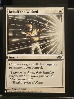 Rebuff the Wicked Planar Chaos Regular NM The List Mystery MTG Magic Card - Image 1