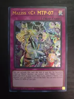 Yu-Gi-Oh! Maliss C MTP-07 CRBR-EN022 - 1st Edition - Ultra Rare - Near Mint! - Image 1