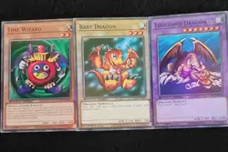 Yugioh Time Wizard Baby Dragon & Thousand Dragon Speed Duel 1st Set Joey Wheeler - Image 2