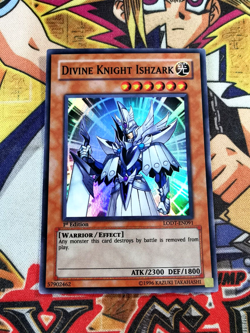 Divine Knight Ishzark lodt-en091 1st Edition (VLP) Super Rare Yu-Gi-Oh! - Image 1