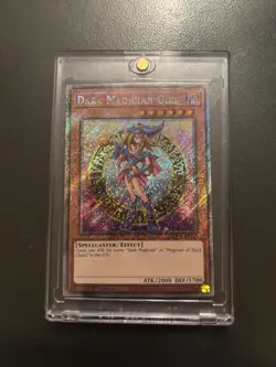 Yugioh Dark Magician Girl Platinum Secret Rare (B) RA03-EN123 - Image 1