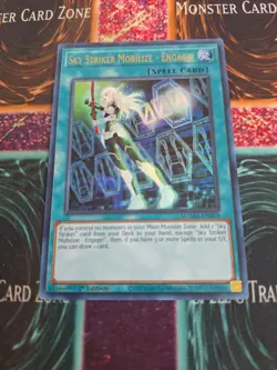 Yu-Gi-Oh! Sky Striker Mobilize - Engage! MAMA-EN009 Ultra Rare 1st Edition NM - Image 1