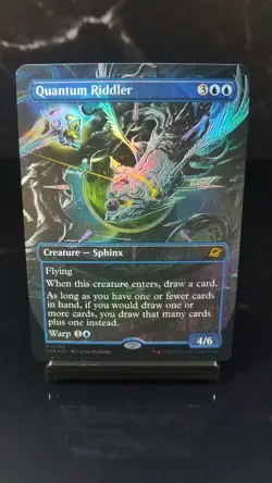 Quantum Riddler (Borderless) Foil x1 #305 - Edge of Eternities - Ships In PWE - Image 1