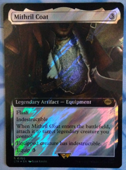 Mithril Coat (Extended Art) (Surge Foil) Universes Beyond: The Lord of the...MTG - Image 1