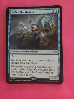MTG BLB #79 Valley Floodcaller Bloomburrow Regular - Image 1
