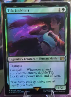Tifa Lockhart Final Fantasy Foil - Image 1