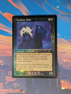 Headless Rider (Retro Frame) Secret Lair Drop Foil NM Condition - Image 1