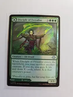 Disciple of Freyalise (Foil) - Modern Horizons 3 - LP - MTG Magic - Uncommon - Image 1
