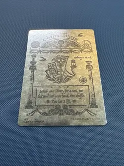 MTG Grim Tutor (Silver Laminate) - Secret Lair Drop Series (SLD) MM Foil - Image 1