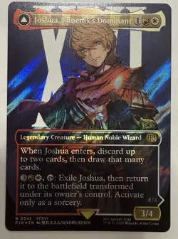 Magic: The Gathering FINAL FANTASY - Joshua, Phoenix's Dominant (Surge Foil) - Image 1