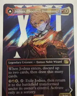 Magic: The Gathering FINAL FANTASY - Joshua, Phoenix's Dominant (Surge Foil) - Image 2