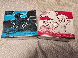 Pokemon White Flare and Black Bolt Pokemon Center ETB Elite Trainer Box SET - Image 1